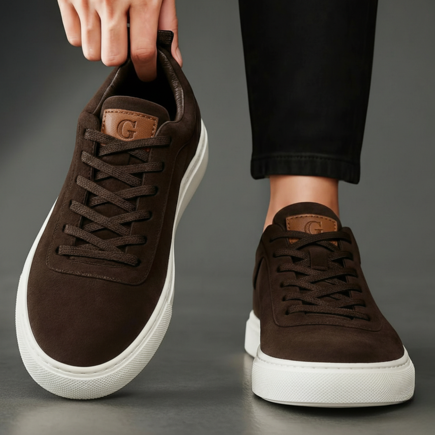 Sneakers en Daim - Tres Confortable