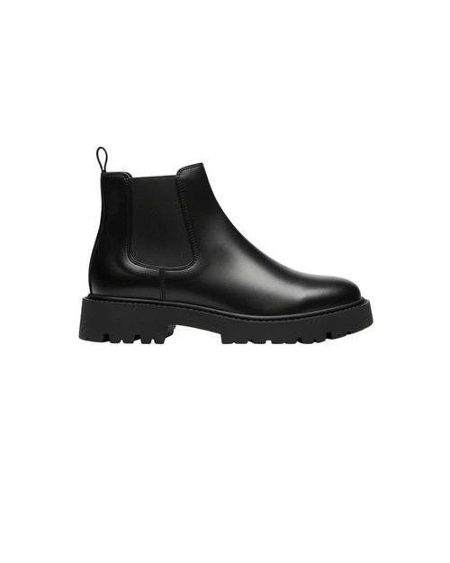Bottines Homme Noir en Cuir – Légèreté et Confort au Quotidien